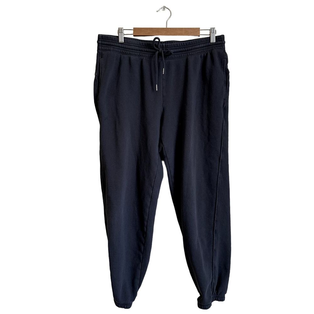 Aerie Dark Grey Charcoal Jogger Sweatpants Pockets Women's Size Large